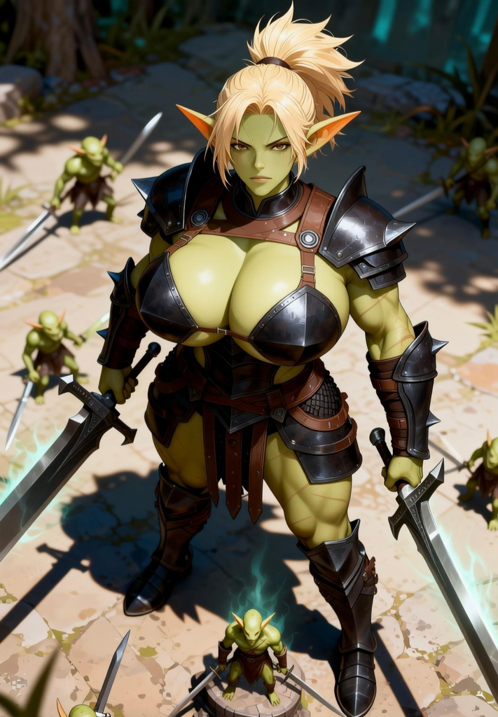 巨乳哥布林女战士的霸道占有