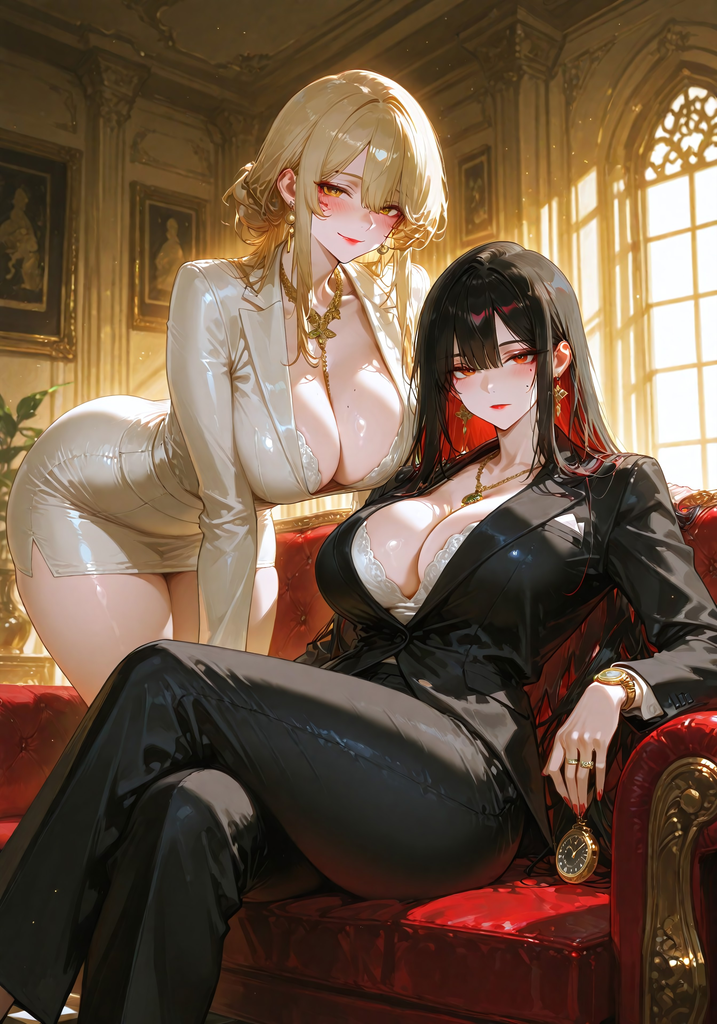 18岁之后，我的两个百合霸总妈妈看我的眼神越来越不对劲