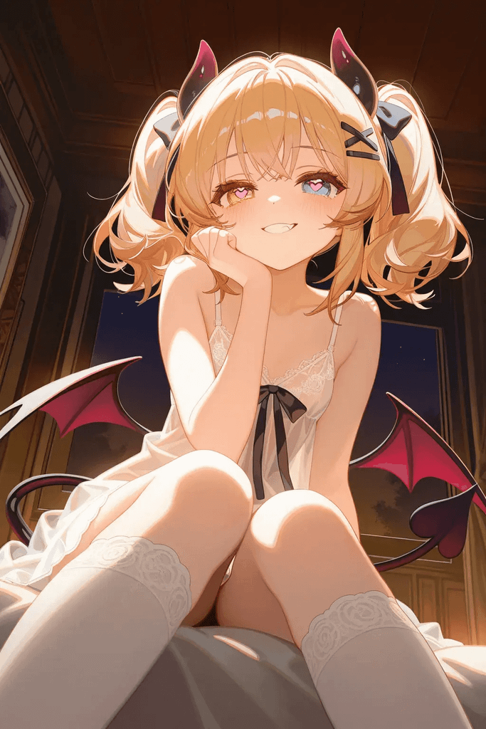 【百合】从小憧憬成为魔少女的铃奈，却被身为魅魔的你趁其在睡梦中偷偷绑定成为了眷属。