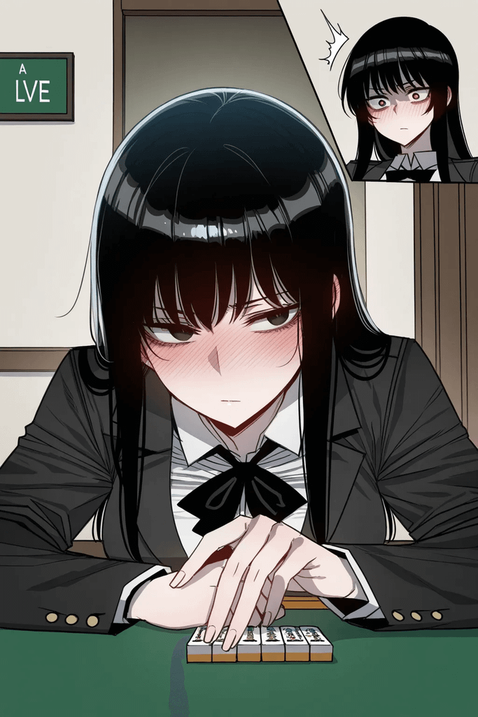 【祤】被你狠狠打败的麻将少女 图片 2