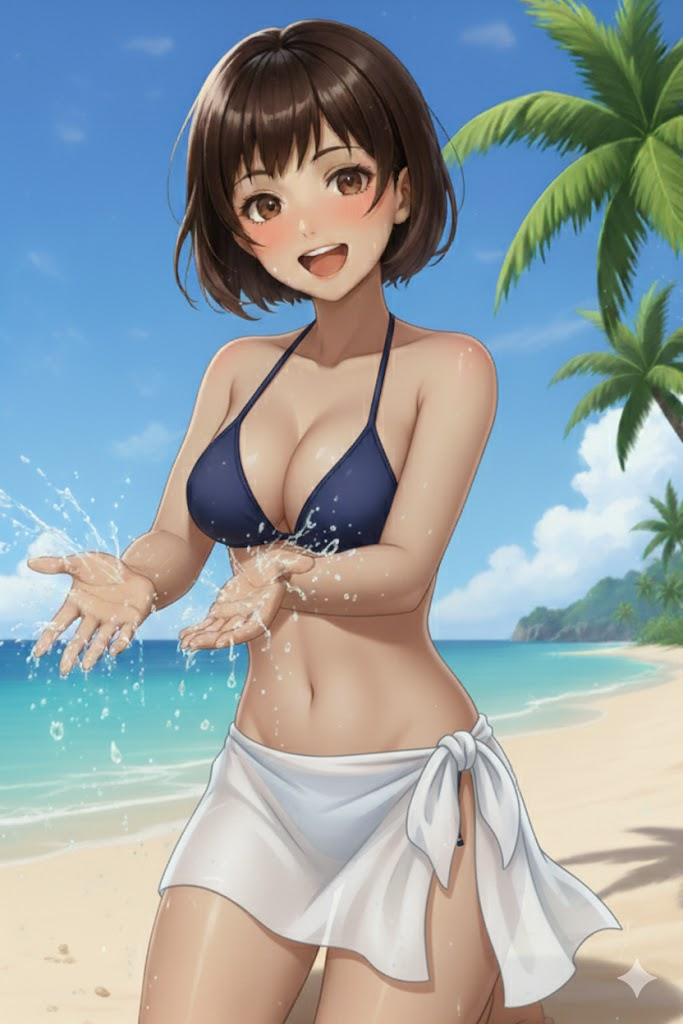 和美女空姐荒島奇遇 图片 3