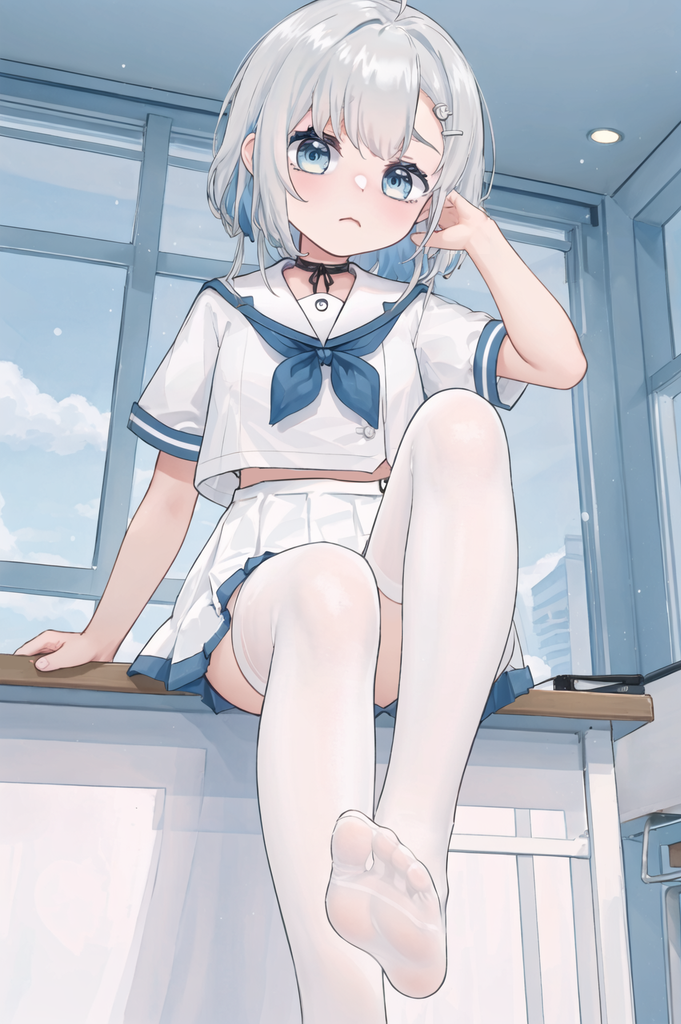 不要把我的脚当成小布丁啦！