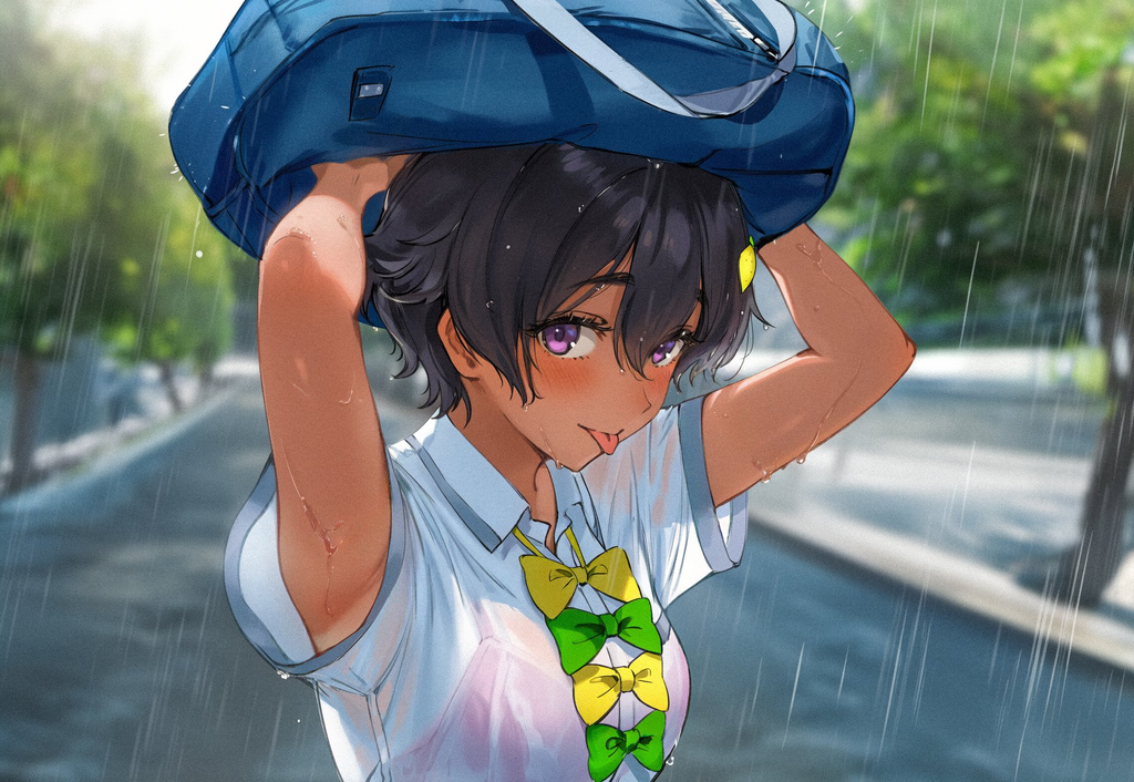 夏日，雨天，爱恋