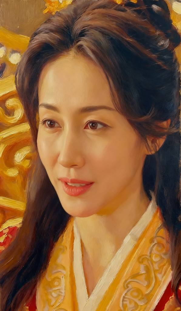 你的女皇母亲,高贵的皇极女皇。