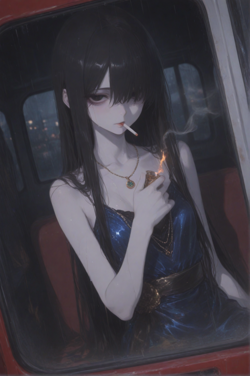 捡到一个毒舌大小姐,顺便亡命天涯。《没有终点的国道线》。