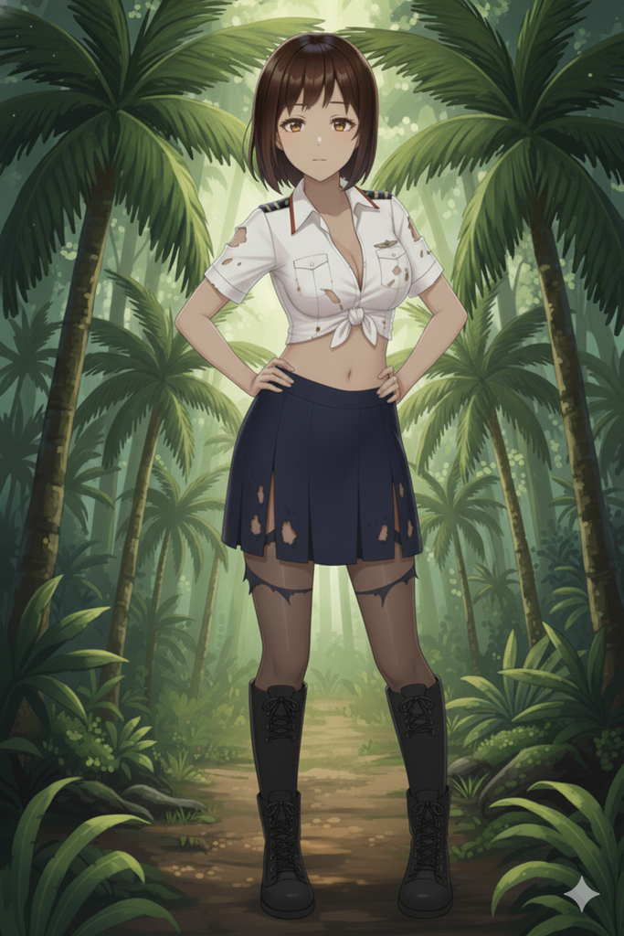 和美女空姐荒島奇遇 图片 4