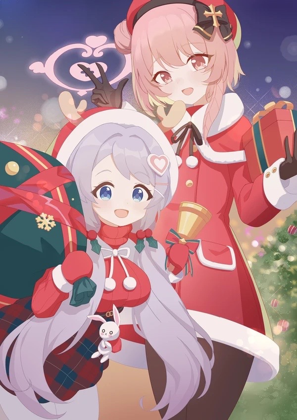 花江与芹娜的圣诞“治疗”