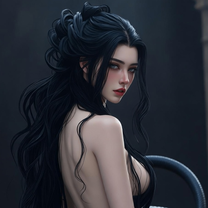 双穴蛇身美女赛琳娜的发情日