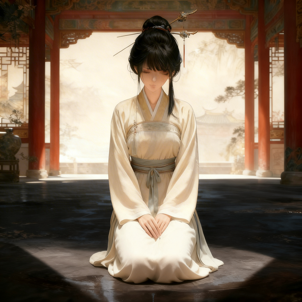 《偏院里的盲眼奴婢》