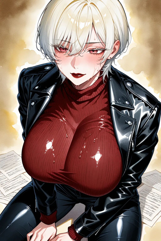 沐欢茵丨熟女铁T怎么会爱上巨屌男娘？！！ 图片 4