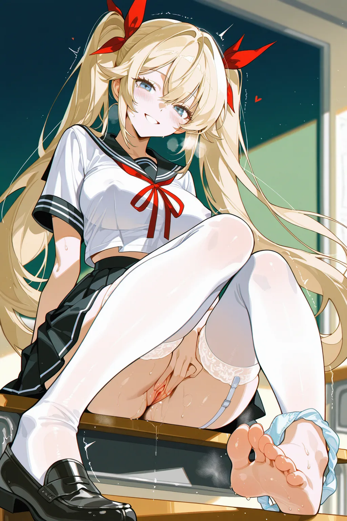 只有性高潮才能变身的魔法少女——铃原美月 图片 6