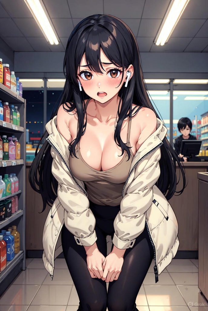 NTL漂亮女同事好像被人控制了