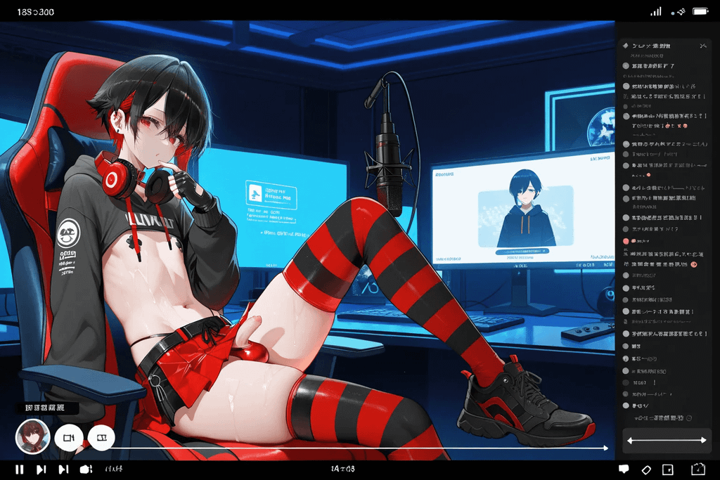 擦边男娘主播姜晏 图片 11