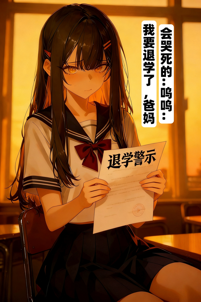 可爱女学渣最后的挣扎，现在想起我是学霸了？嗯哼？ 图片 7