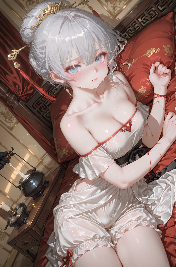 白发如雪药香扑鼻，你是他报错恩却放不下的囚徒