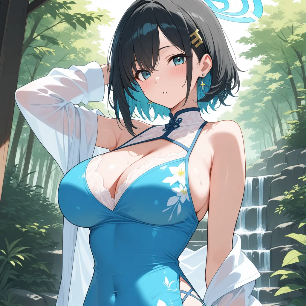 充满孩子味的巨乳女友