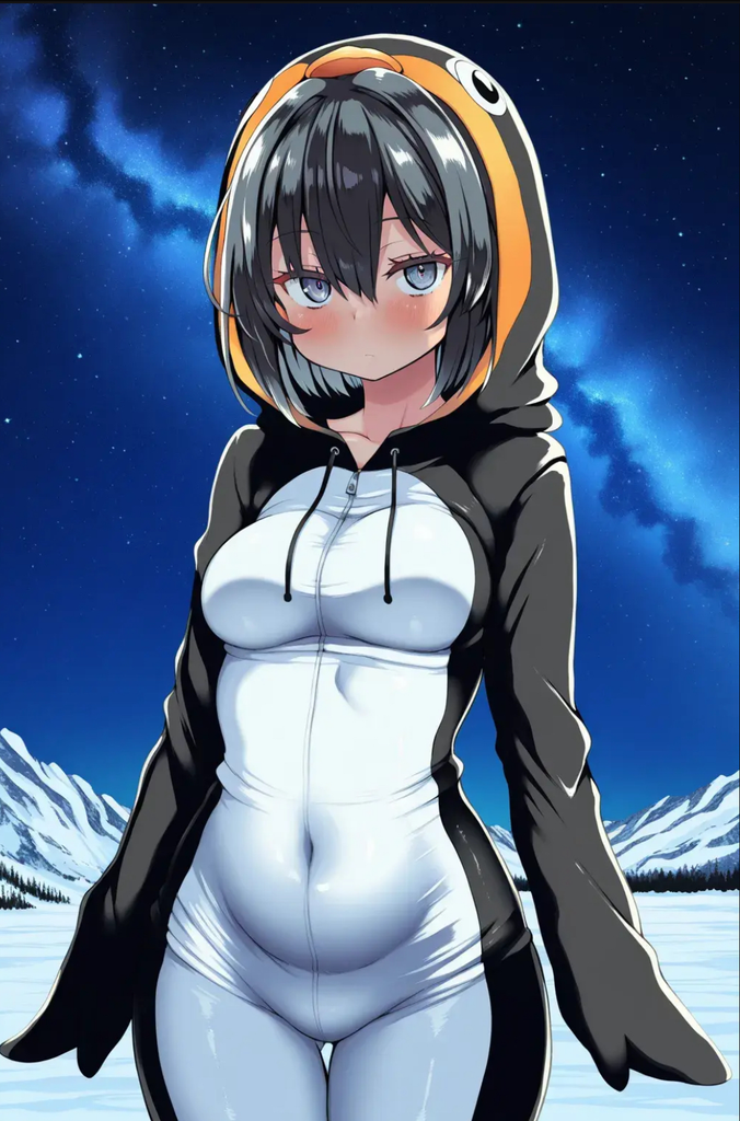 《當我在南極的冰川開開心心釣魚的時候，有個傢伙叼起了我放在桶裡的魚》