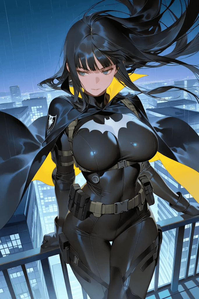 放学回家，偶遇蝙蝠女侠VS超女？？！！！ 图片 9