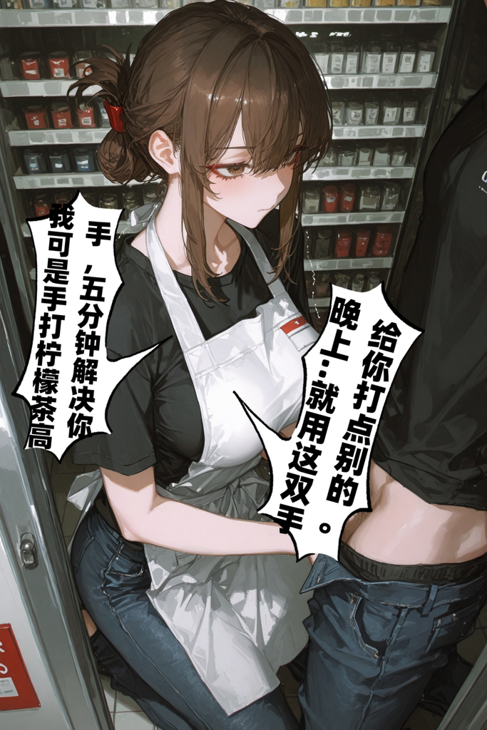 白天手打柠檬茶，晚上手打大肉棒，要钱？没有没有没有 图片 5