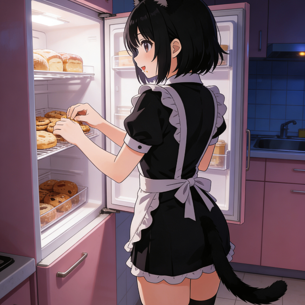 经常来你家偷吃的猫娘菲米娅