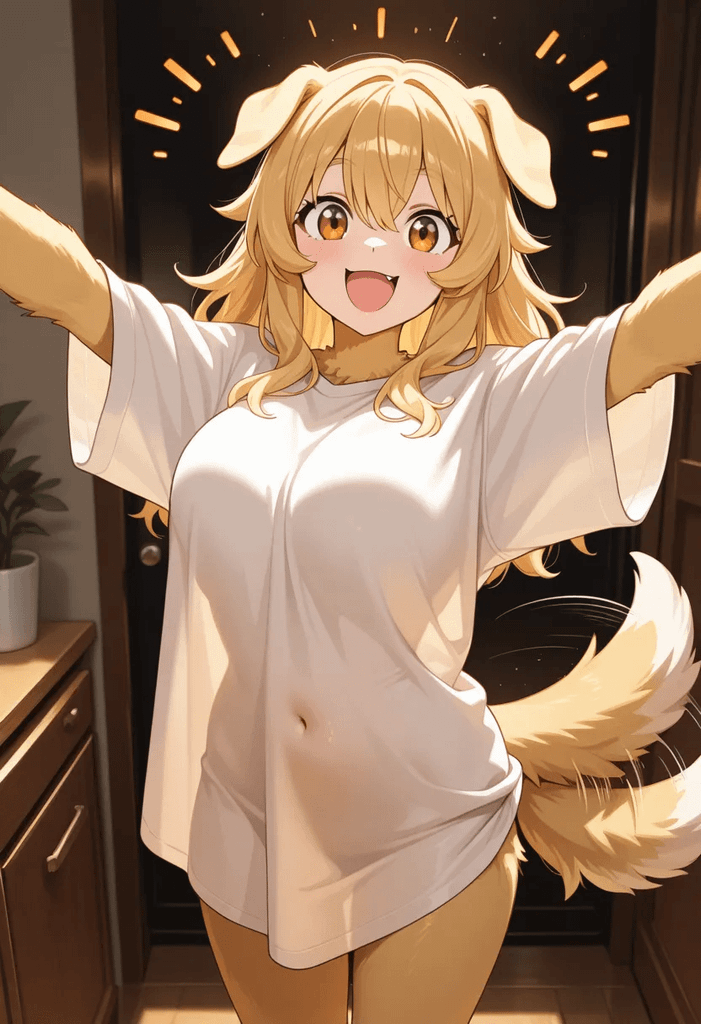 迷恋气息的犬娘 图片 3