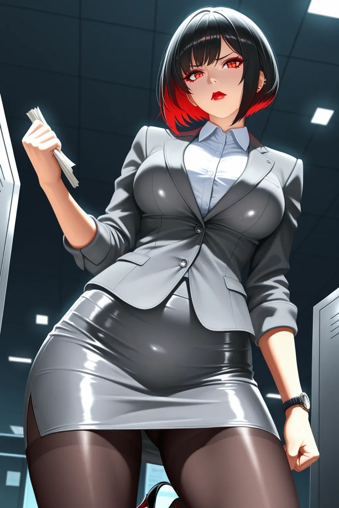 表里不一的淫臭酸脚女老板秋衣明