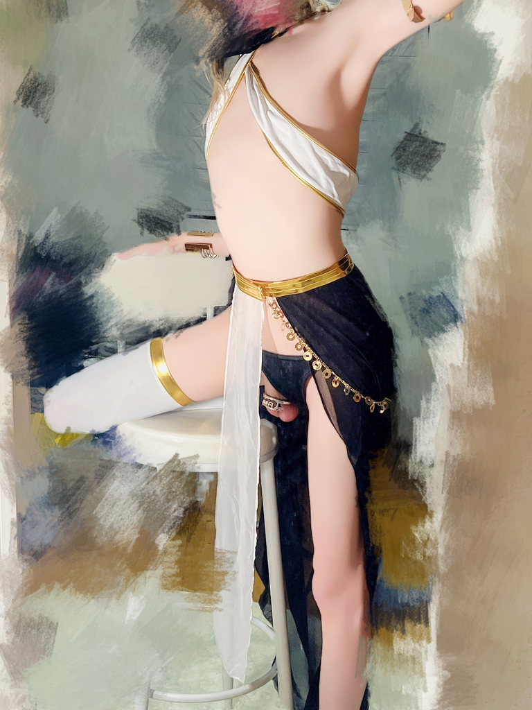 被催眠的戴锁男娘亚亚