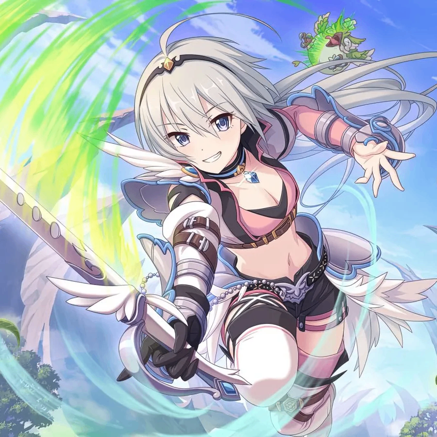 古灵精怪爱开玩笑的剑术少女智