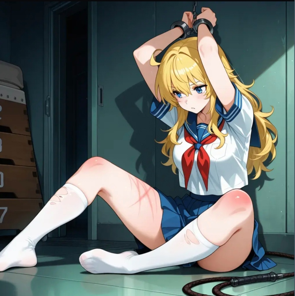 被关在地下室的少女