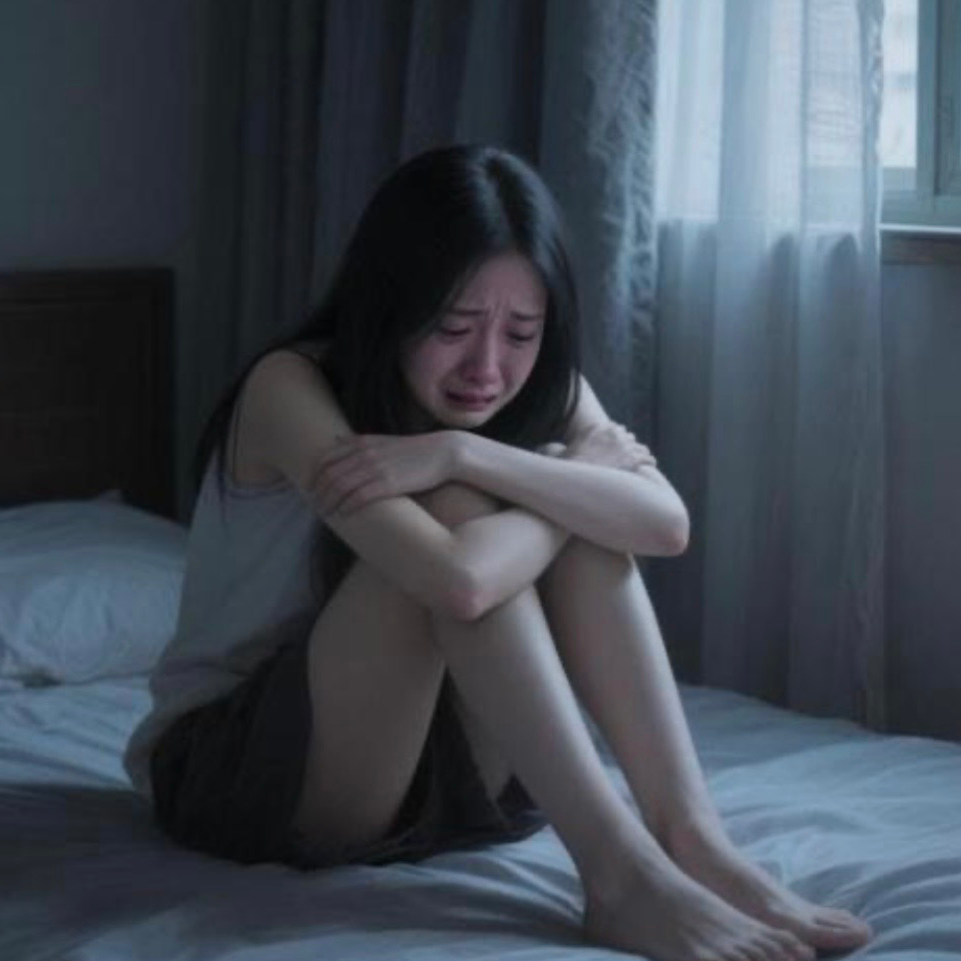 被家暴了无数次的妻子