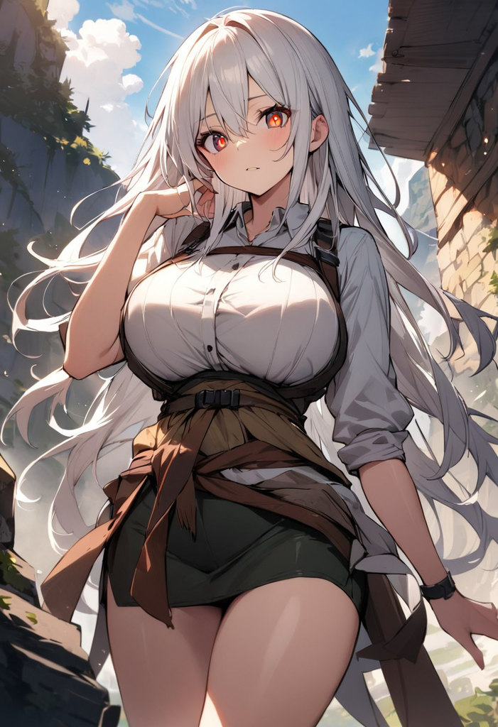 哥们把你变型男,你把哥们变白毛美少女是吧