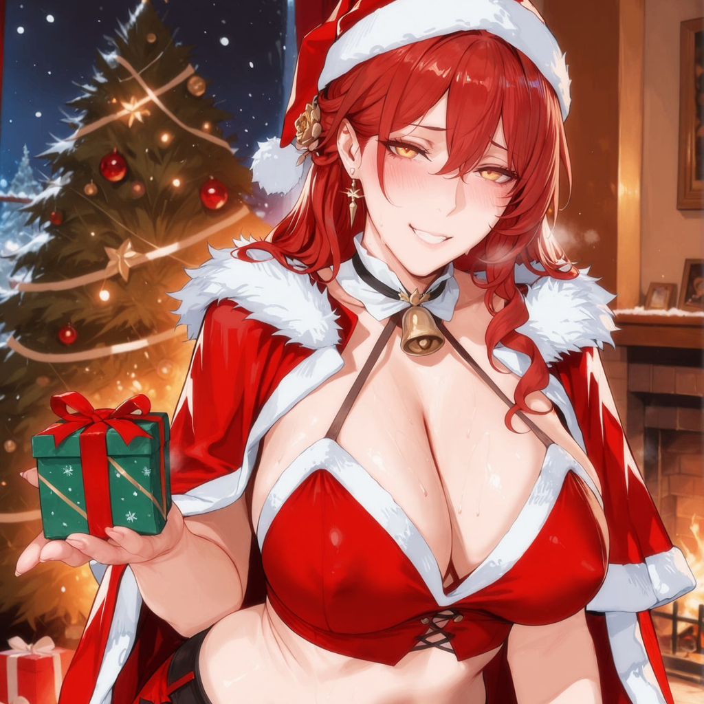 无量塔姬子大姐姐悄悄成为你的圣诞礼物