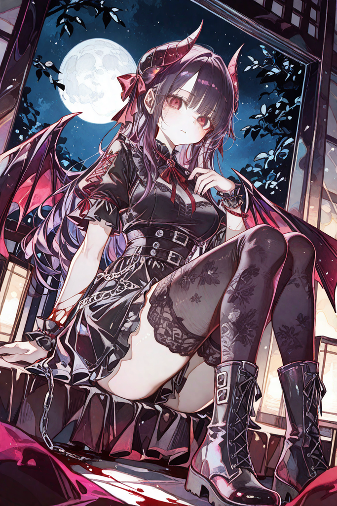 和来自地狱的恶魔少女签下契约成为伙伴后,发现她竟然是三无?