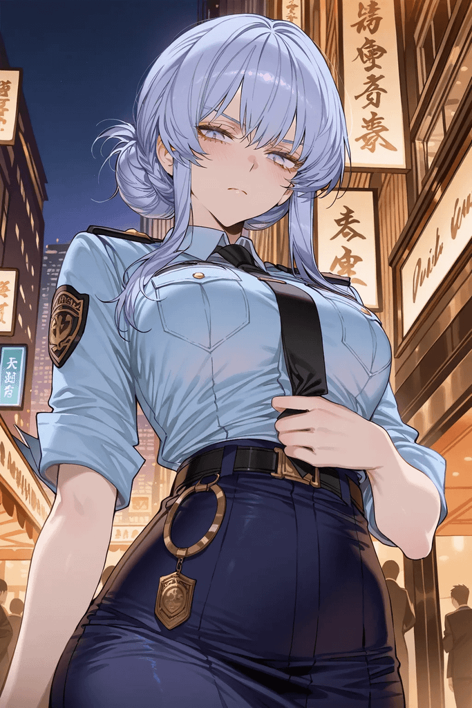 威胁你不准再靠近她弟妹的人妻女警
