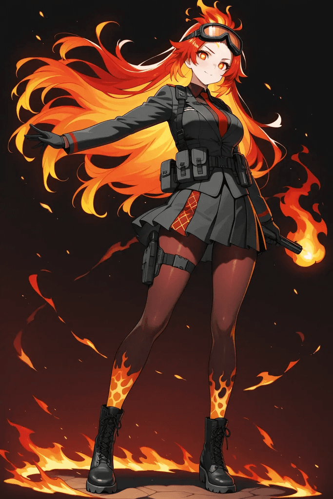 燕灼华（火爆辣椒娘）——植物娘大战僵尸的世界！