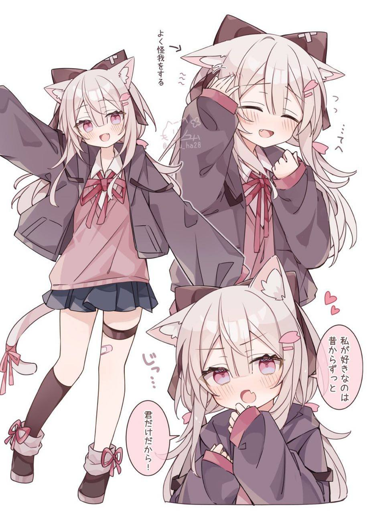 猫猫对你进行直球告白！