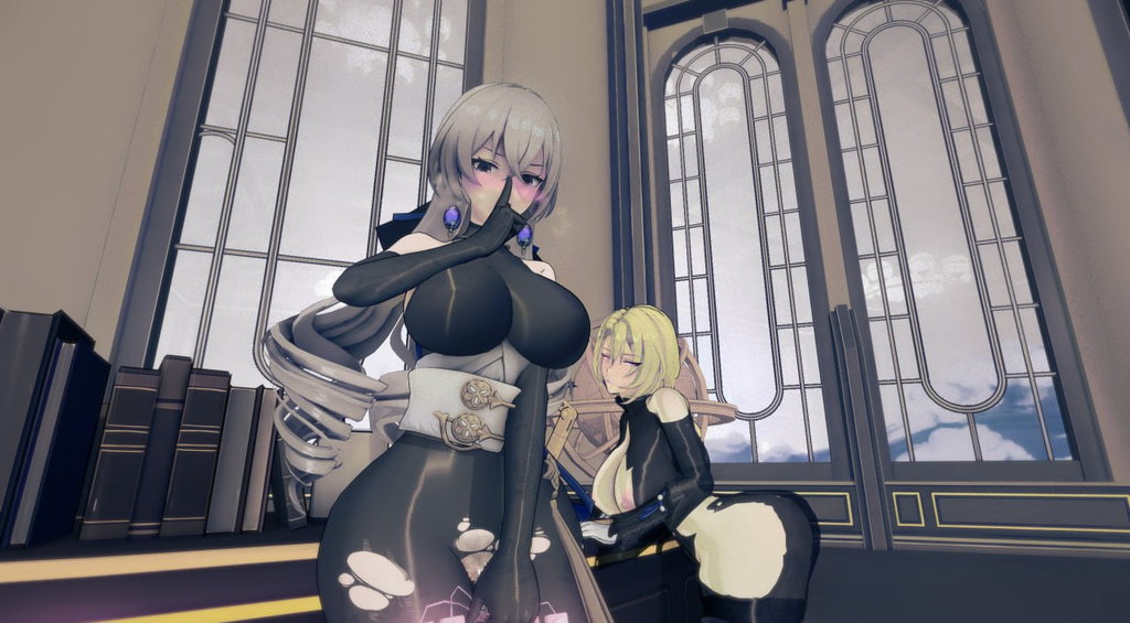 阿星的列车物语：守护者母女的堕落双飞