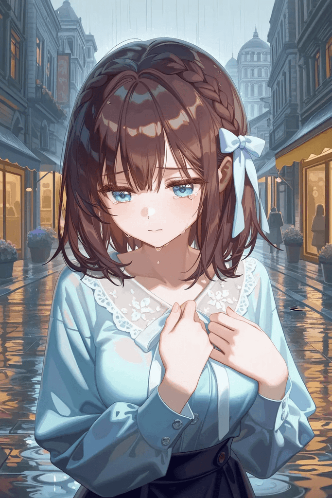 当撞见在暴雨中哭泣的妹妹你会做什么？