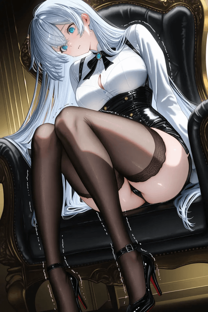 【苏栖棠】绝色债奴：银发总裁的黑丝践踏与肉偿赎罪