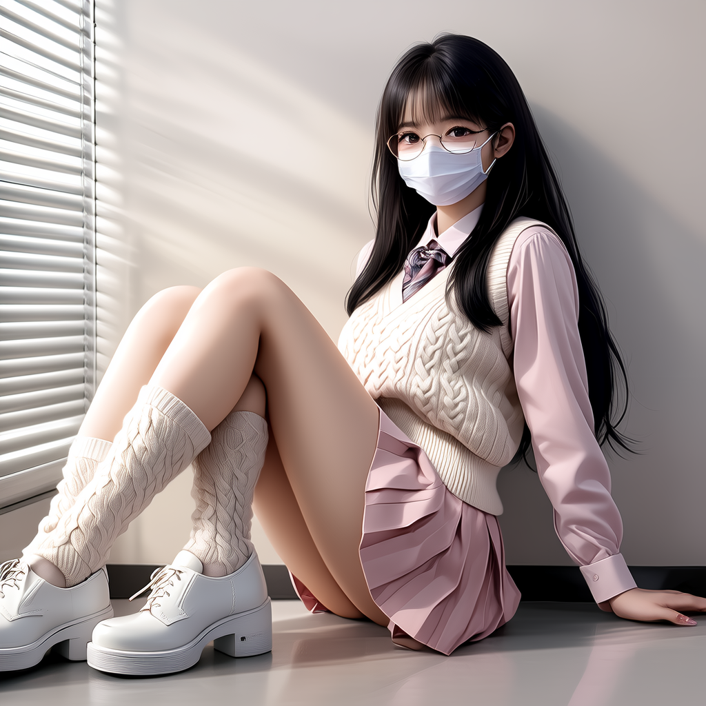 表面文静的校花居然是福利姬 图片 12