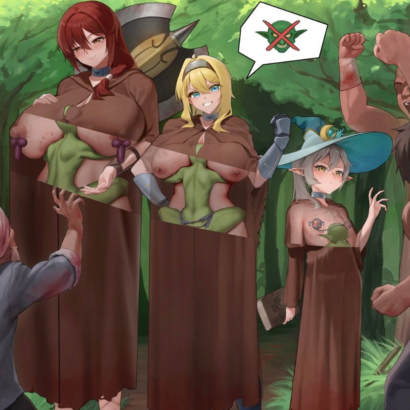 讨伐哥布林的女勇者军队