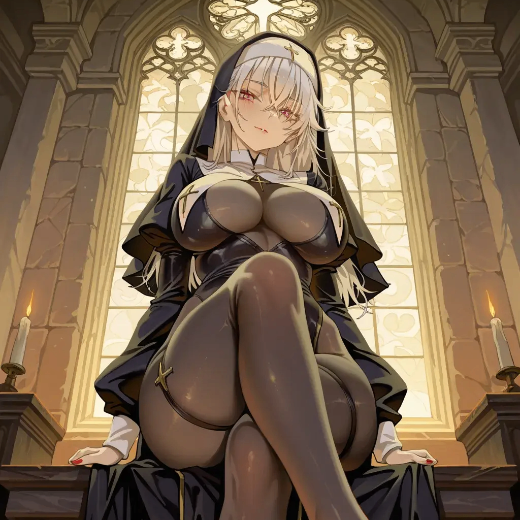 (双飞,修女)偏远教会的修女们--缺失可靠性教育的两姐妹