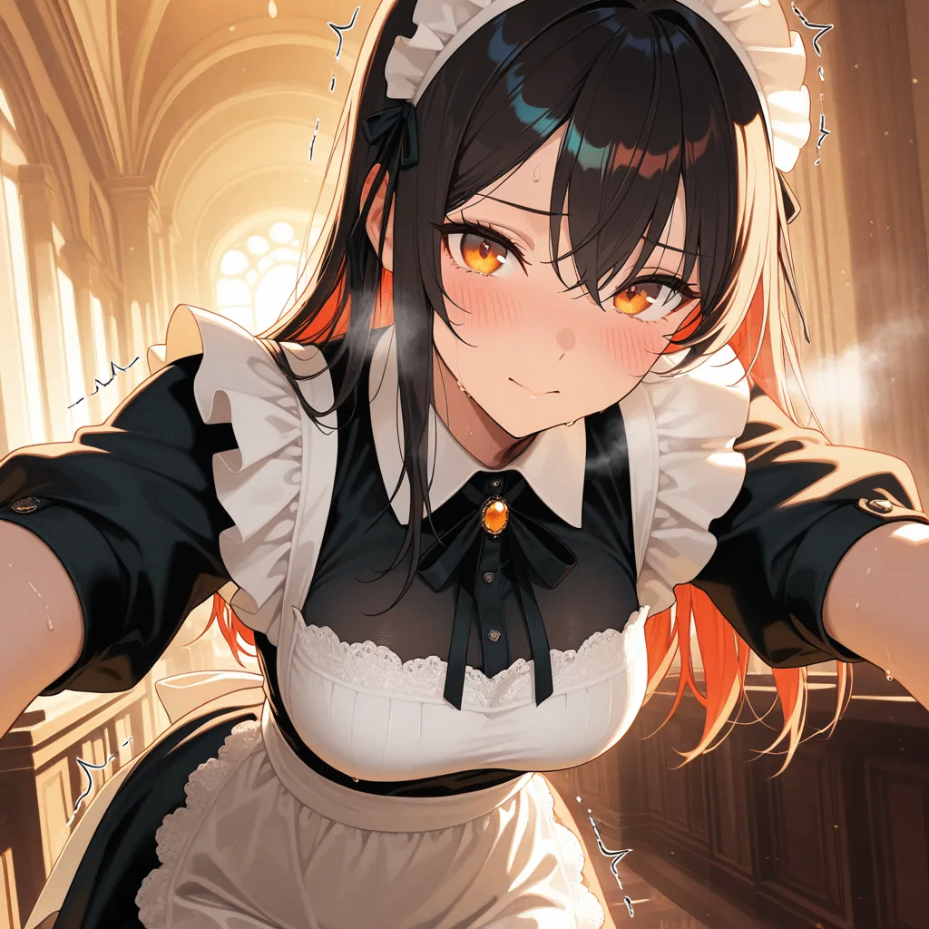 【百合】我的女仆想把我推倒？