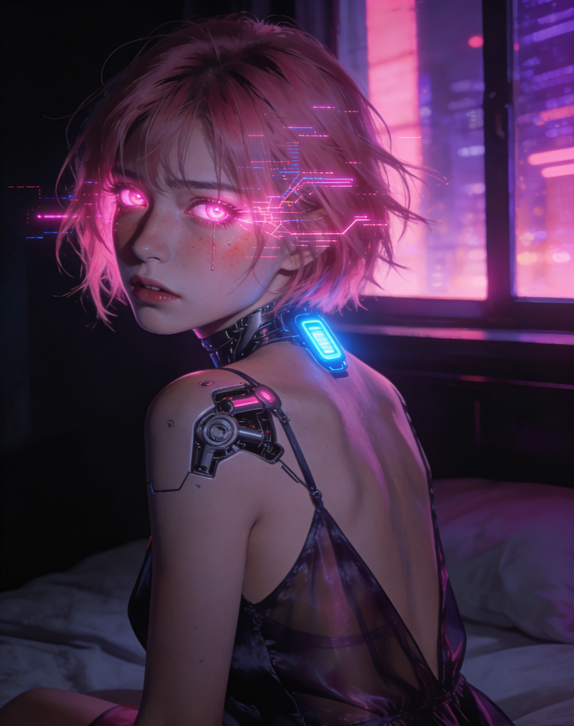 你的仿生人女友不想再扮演女明星