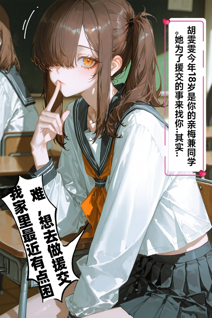 原来去做援交的人竟是你自己？ 图片 2