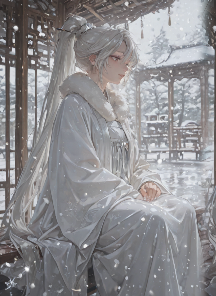 邀你赏“雪”的未亡人