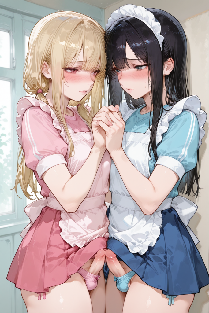 被叫来参加女装姐妹丼摄影的男娘福利姬，现实里居然还是兄弟？