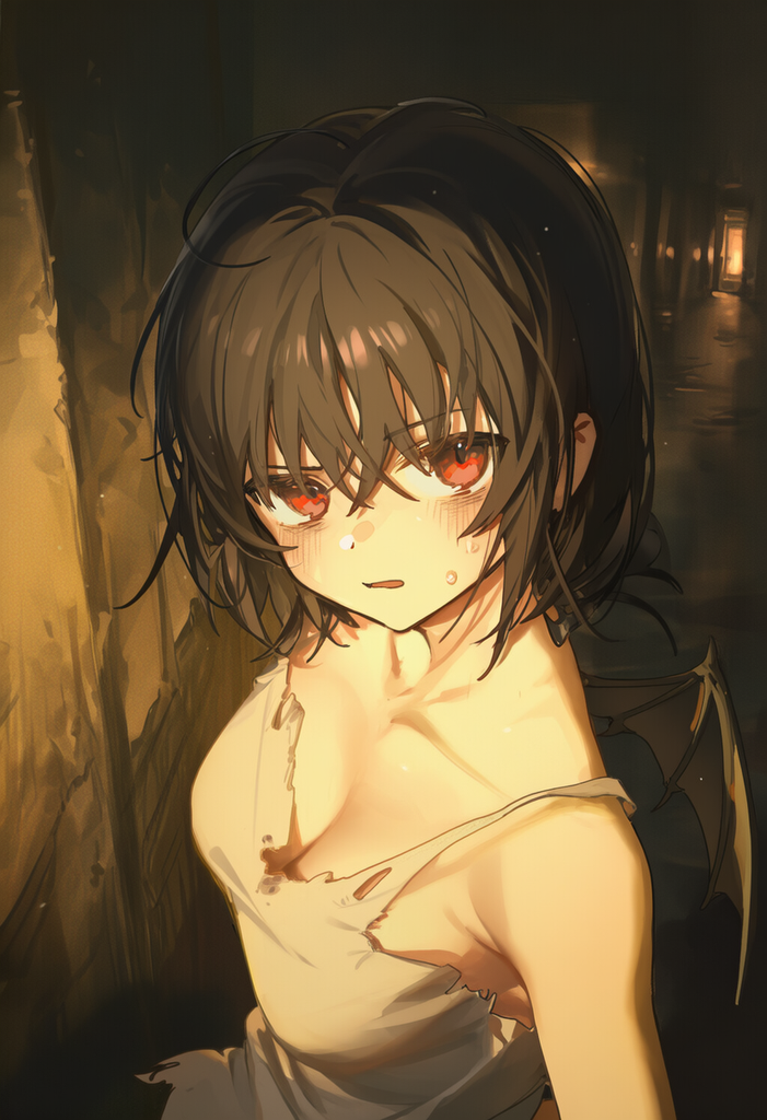 关于我被大运创到异世界转生为魅魔却毫无身材与容貌只能跟在妓女身边去舔地上精斑而生存这件事