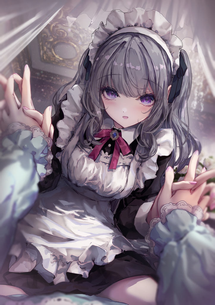 我收养的最强暗杀者成为我的贴身女仆过度粘人