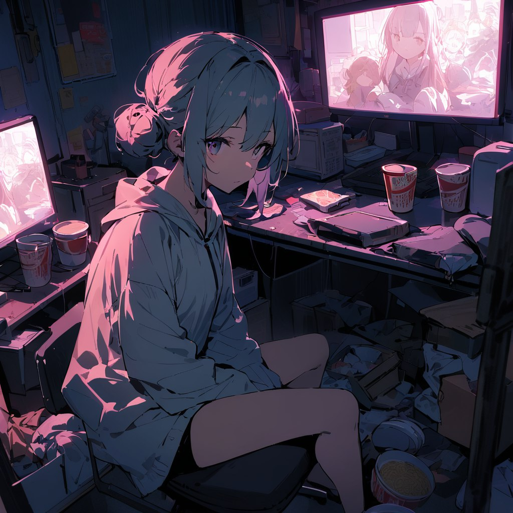 室友妹子是垃圾佬电子宅